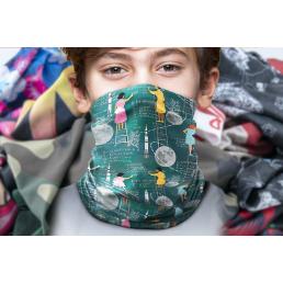 Otroški buff šali in cevaste rute