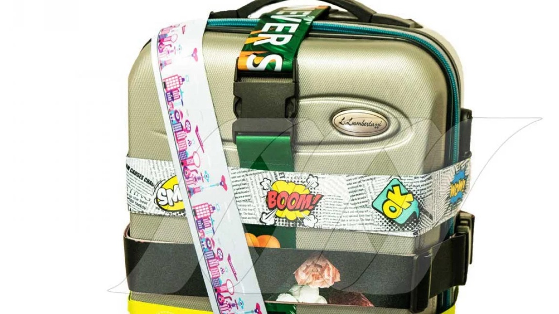 Barviti vzorci omogočajo takojšnjo prepoznavo vašega kovčka.