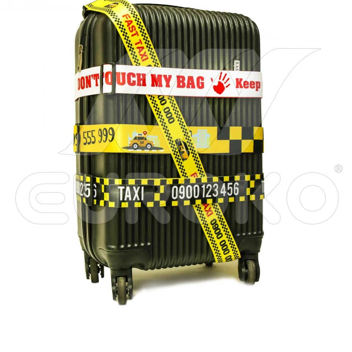 Preprosta in stroškovno učinkovita rešitev za varnost prtljage.