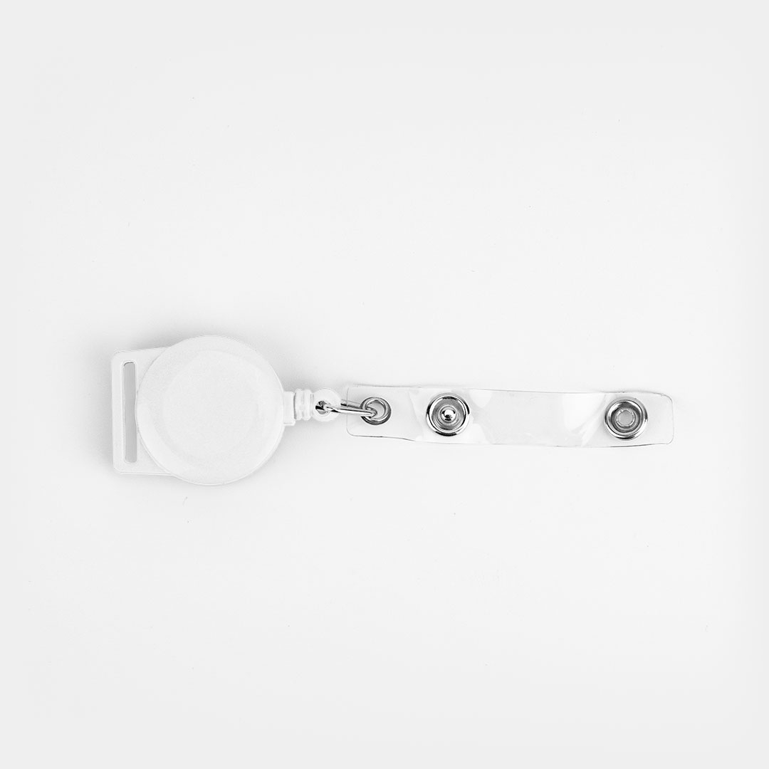 Praktična sponka in vinilni trak za varno pritrditev kartic.