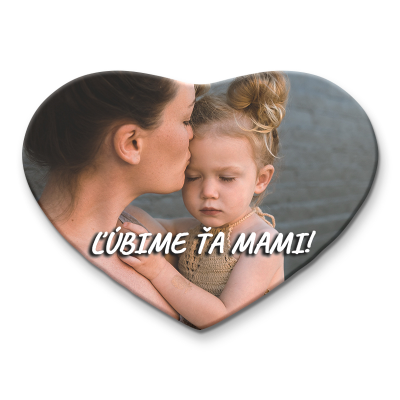 Popolna personalizacija s fotografijami in besedili po želji.