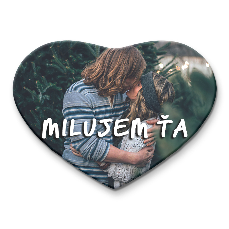 Izrazite svojo ljubezen z osebnim magnetom za vsako priložnost.