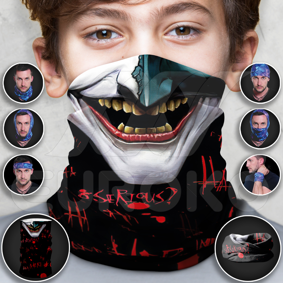 Nosите jo na 12 različnih načinov – od čelenke do zaščitne maske.