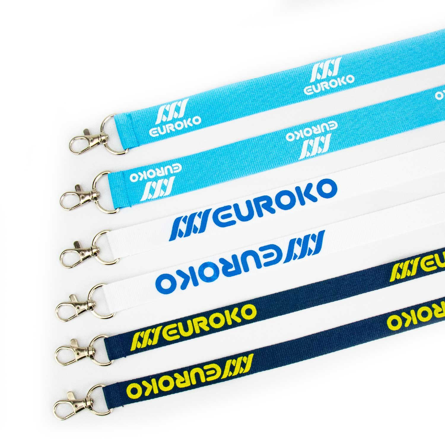 Izberite med različnimi barvami, širinami in pritrditvami za popolno prilagoditev.