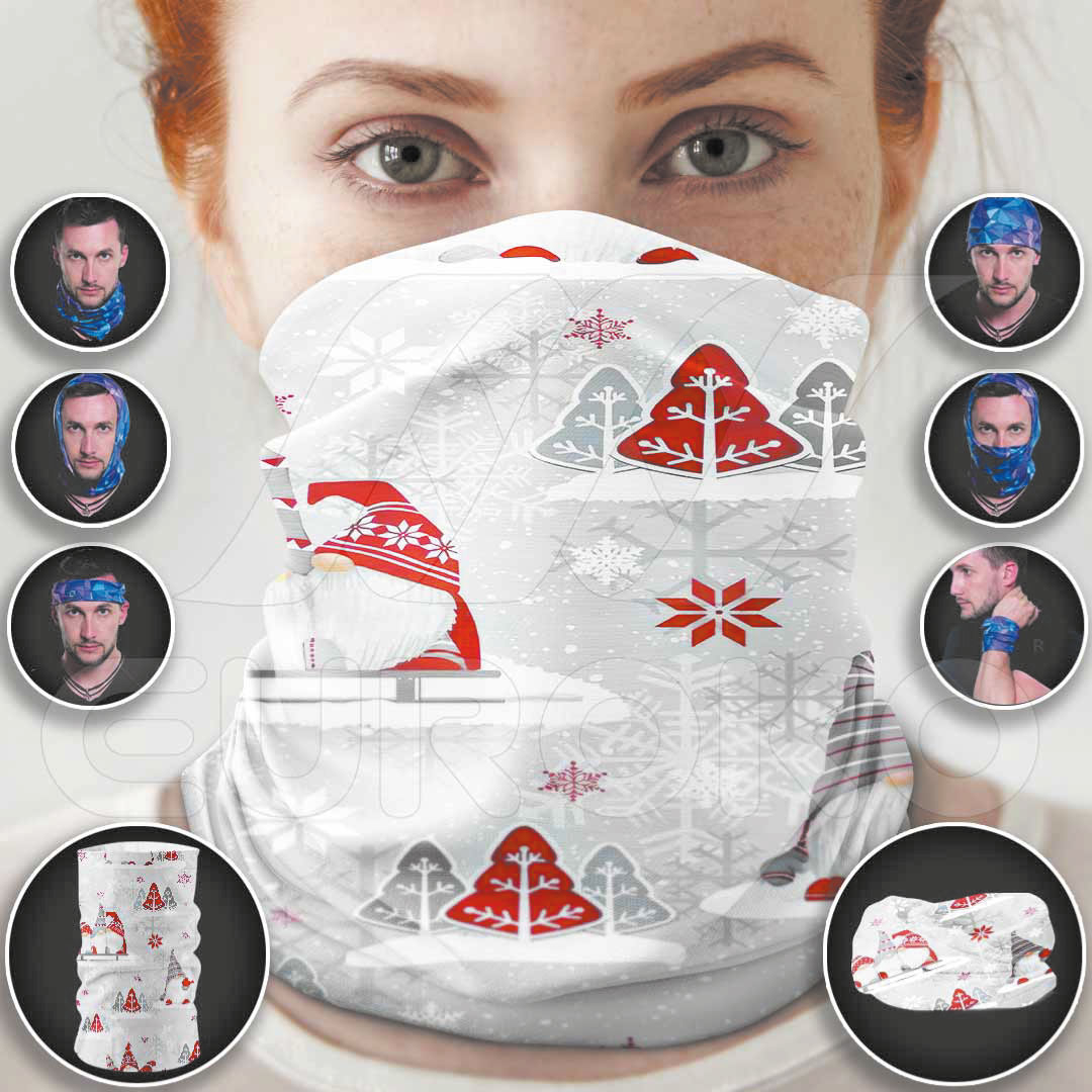 Odkrijte več kot 7 načinov nošenja z našo prilagodljivo buff ruto.