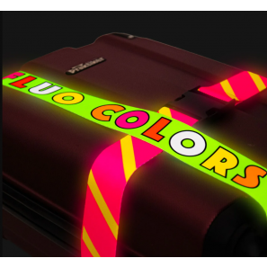 Fluo bőrönd öv egyedi grafikával