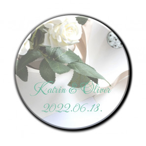 Personalizirani okrogli magneti za hladilnik 5cm