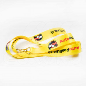 Potiskani satenasti ovratni trakovi za ključe 20mm