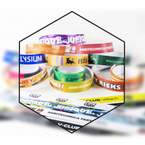 Potiskani tekstilni zapestni trakovi 20mm