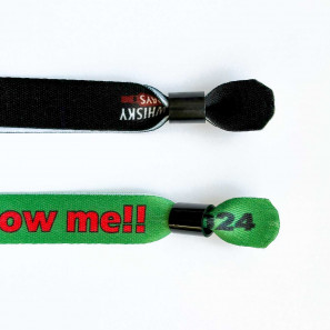 Potiskani tekstilni zapestni trakovi s poševnim rezom 15mm