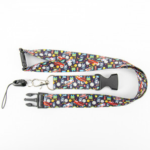 Predtiskan ovratni trak Vesolje 20mm