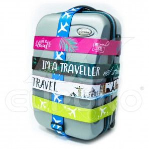 Predtiskan pas za kovček z motivom 50 mm