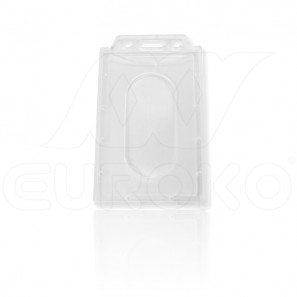 Trdo plastično držalo za ID kartice 6x9 cm