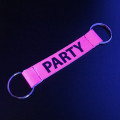 Neonski dvojni obesek za ključe po meri