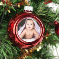 Personalizirana božična bunkica s sliko 6 cm