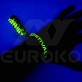Potiskane fluorescentne tekstilne zapestnice 20mm