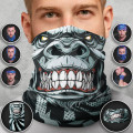Predtiskana večnamenska bandana Gorila