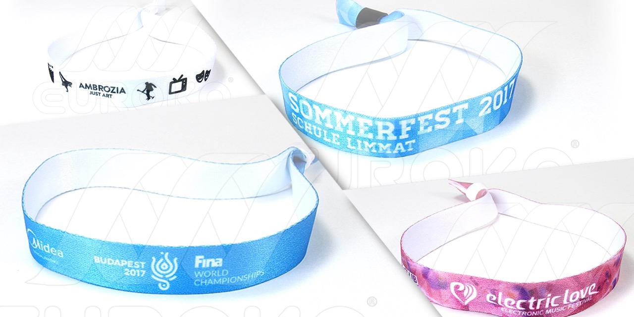 gewebte Stoffb&auml;nder - bedruckte Stoffb&auml;nder